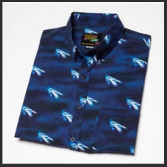 Back to the Future Button Up Shirt - Picture 3 of 6